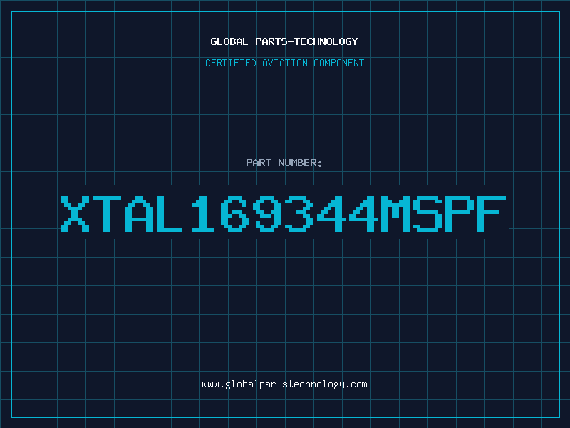 Aviation Part XTAL169344MSPF