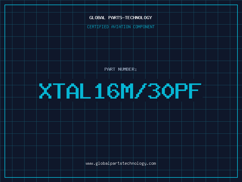 Aviation Part XTAL16M/30PF