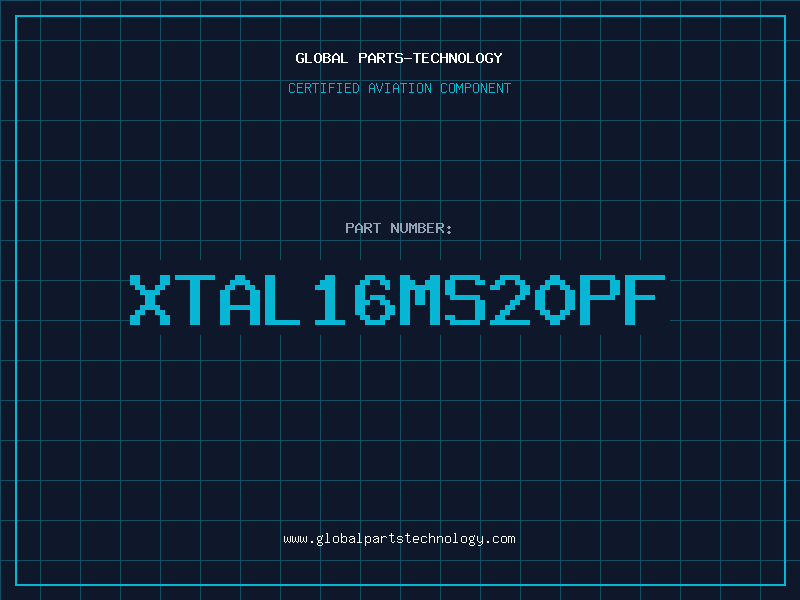 Aviation Part XTAL16MS20PF