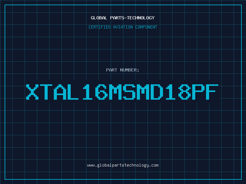 Aviation Part XTAL16MSMD18PF