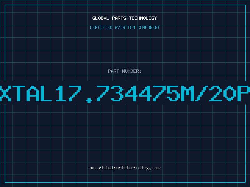 Aviation Part XTAL17.734475M/20P
