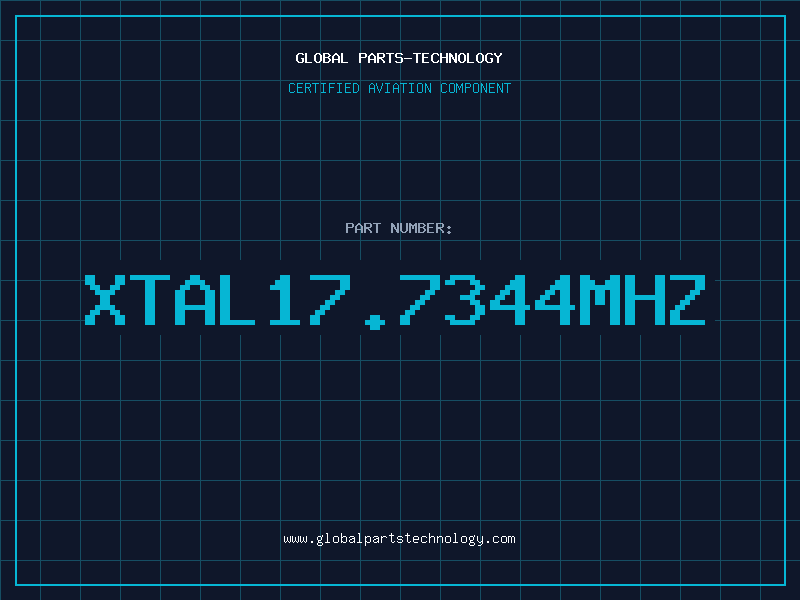 Aviation Part XTAL17.7344MHZ