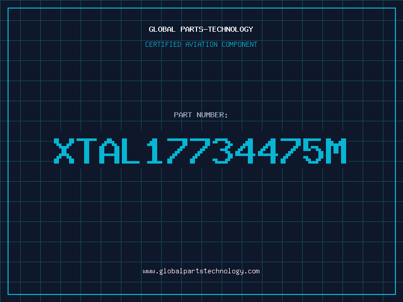 Aviation Part XTAL17734475M