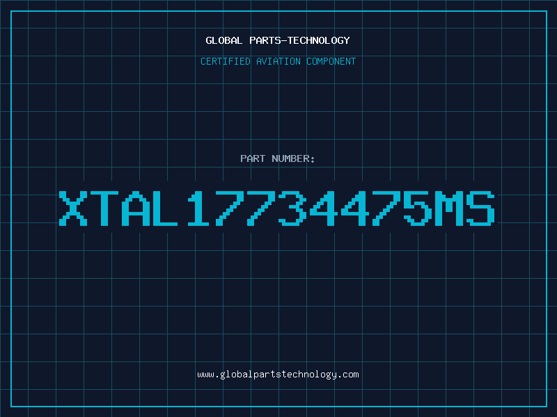 Aviation Part XTAL17734475MS