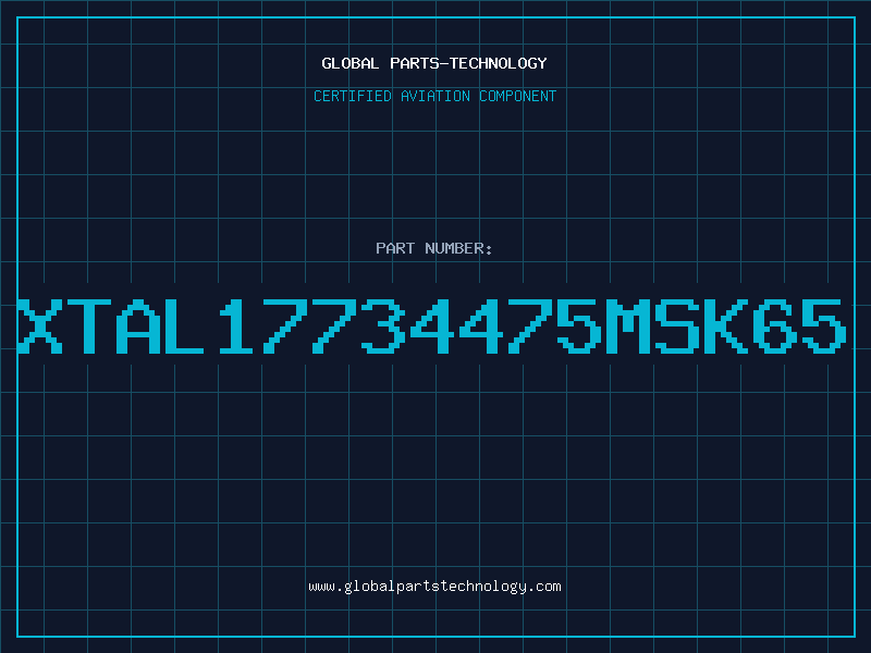 Aviation Part XTAL17734475MSK65