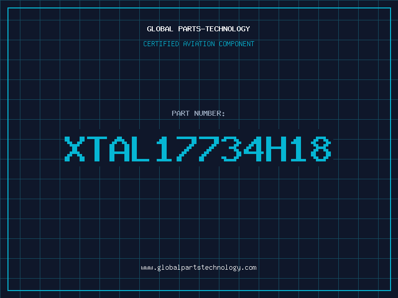 Aviation Part XTAL17734H18