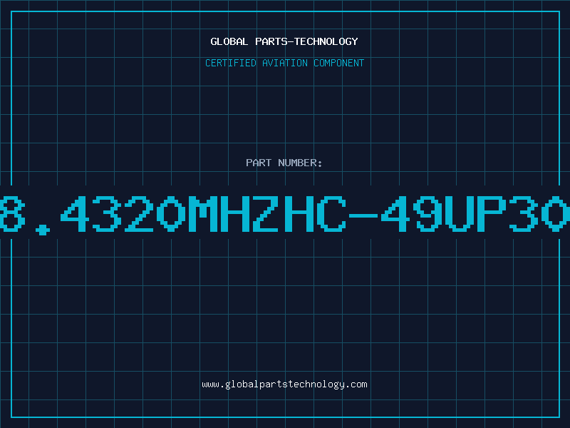 Aviation Part XTAL18.4320MHZHC-49UP30PF-TX