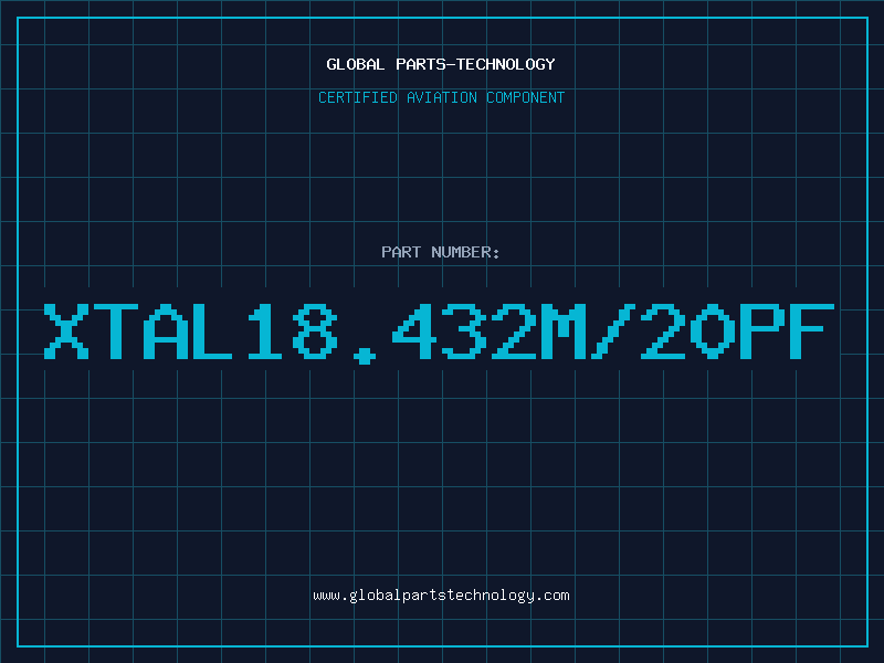 Aviation Part XTAL18.432M/20PF