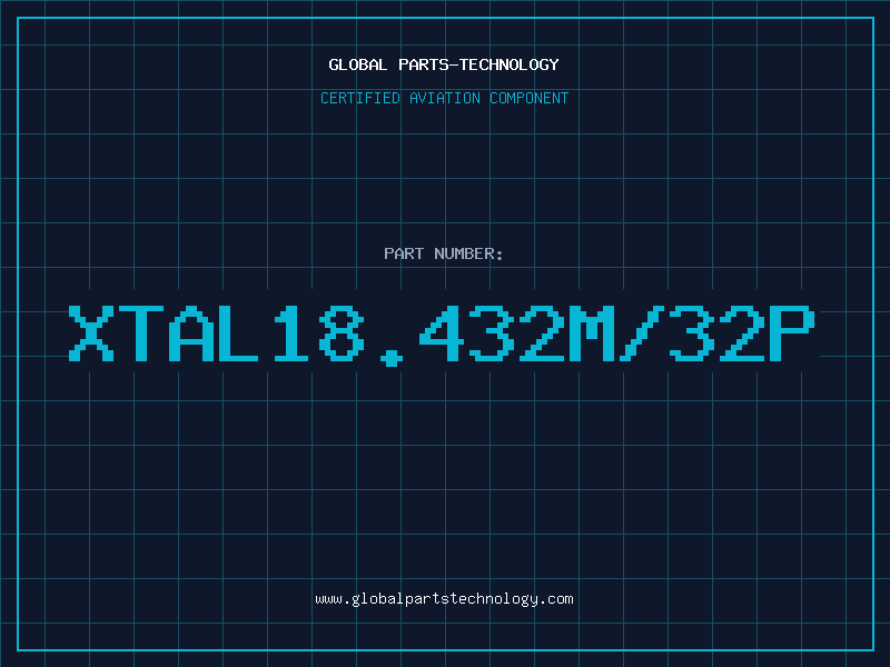Aviation Part XTAL18.432M/32P