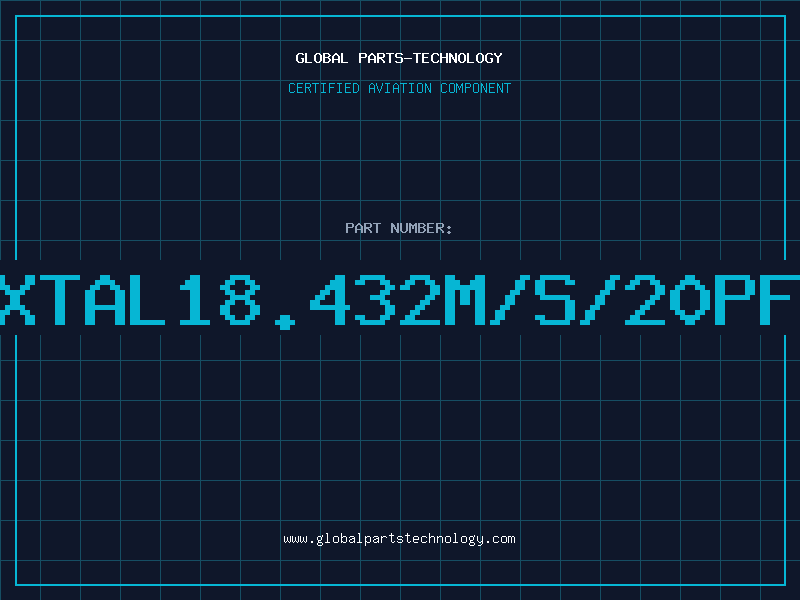 Aviation Part XTAL18.432M/S/20PF
