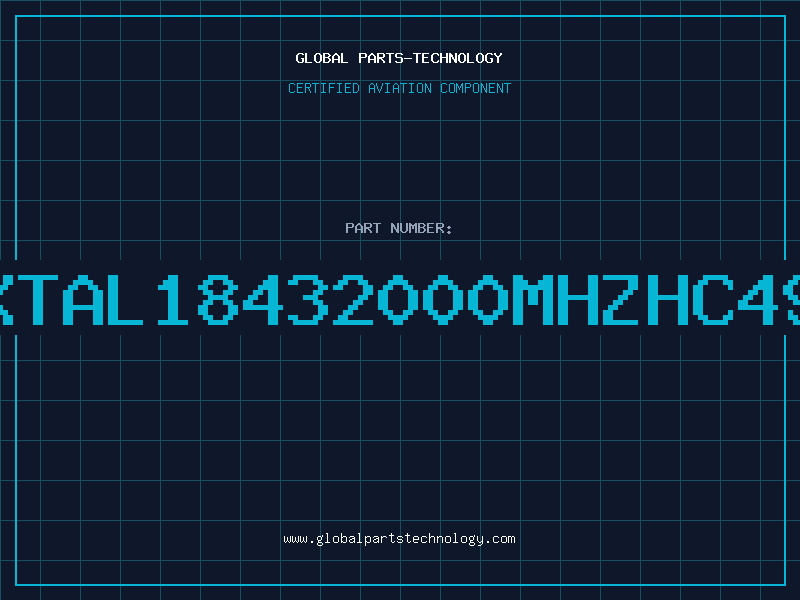 Aviation Part XTAL18432000MHZHC49