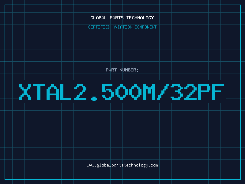 Aviation Part XTAL2.500M/32PF