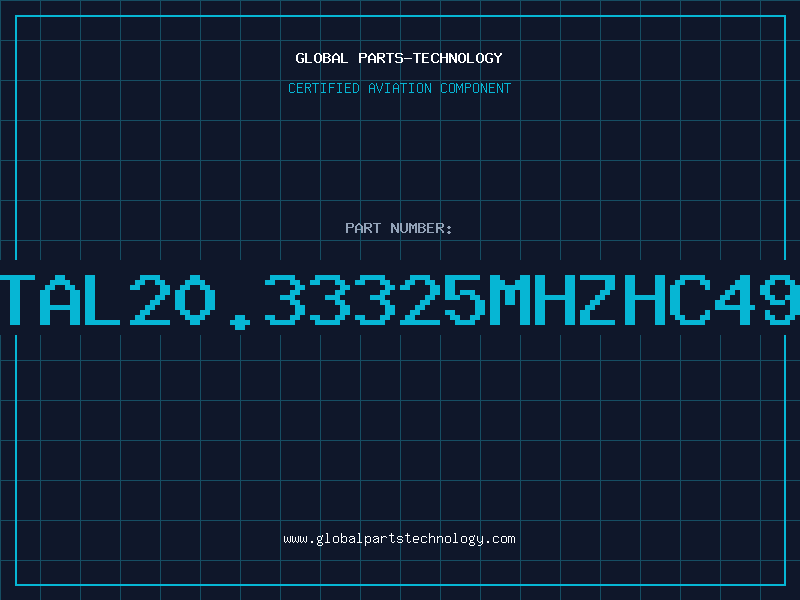 Aviation Part XTAL20.33325MHZHC49U