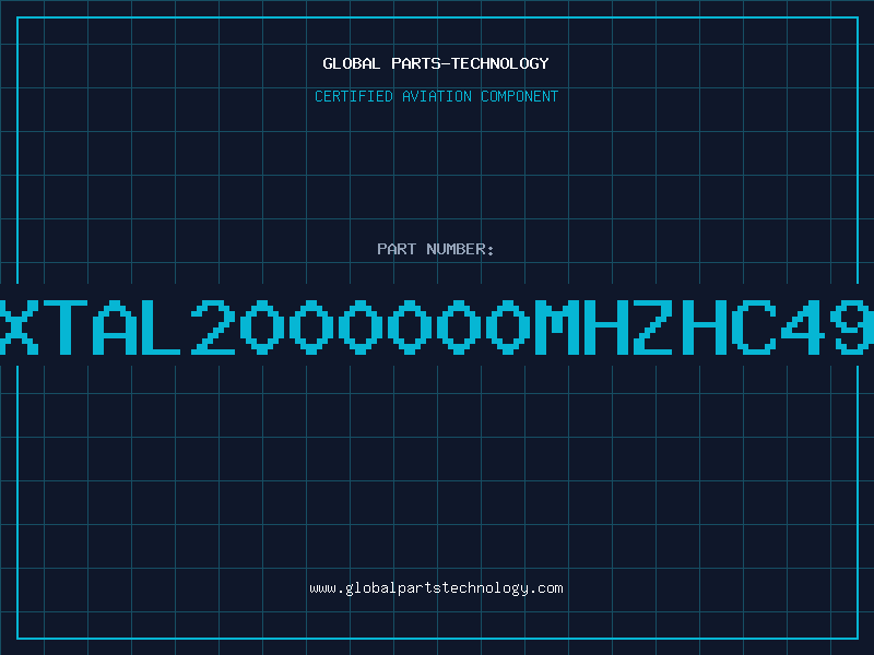Aviation Part XTAL2000000MHZHC49