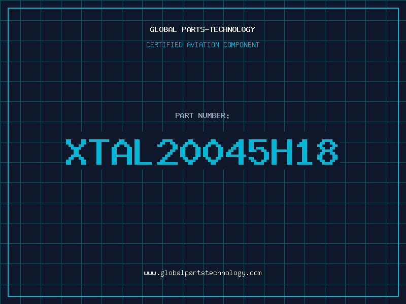 Aviation Part XTAL20045H18