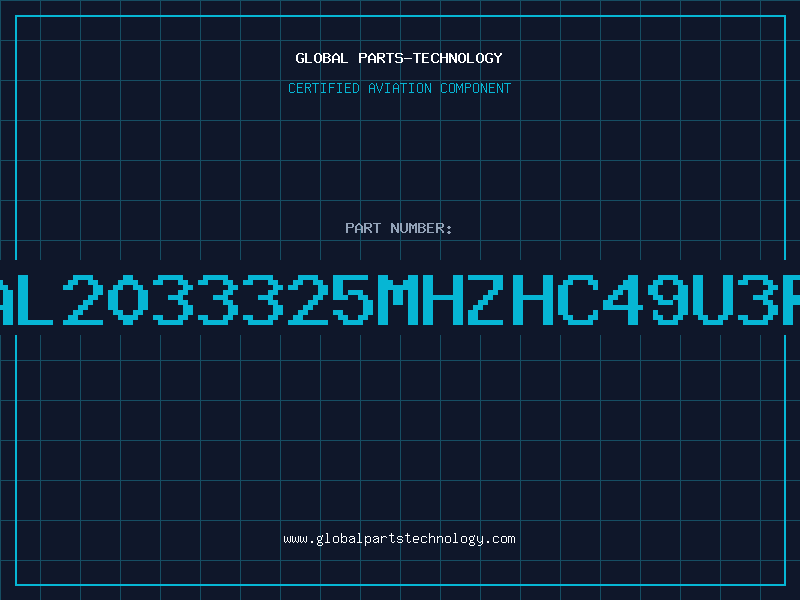 Aviation Part XTAL2033325MHZHC49U3RD3