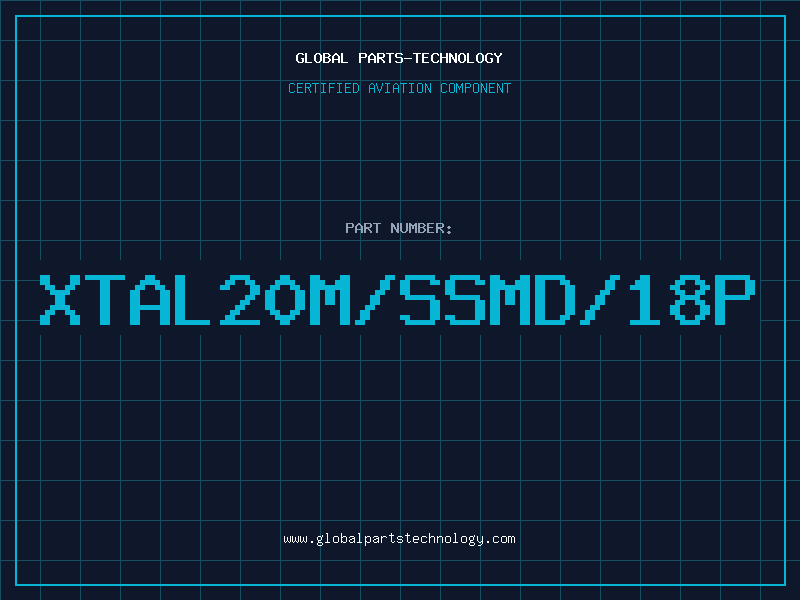 Aviation Part XTAL20M/SSMD/18P