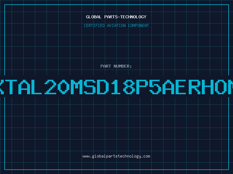 Aviation Part XTAL20MSD18P5AERHOM