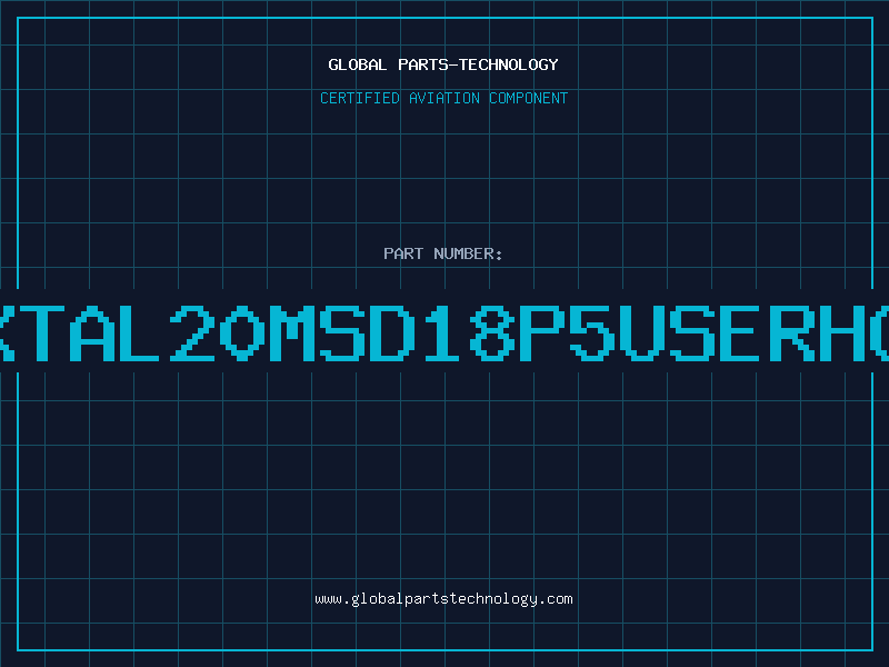 Aviation Part XTAL20MSD18P5USERHO