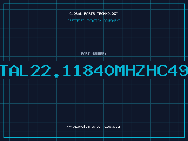 Aviation Part XTAL22.11840MHZHC49U