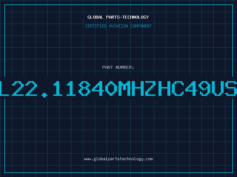 Aviation Part XTAL22.11840MHZHC49USERI