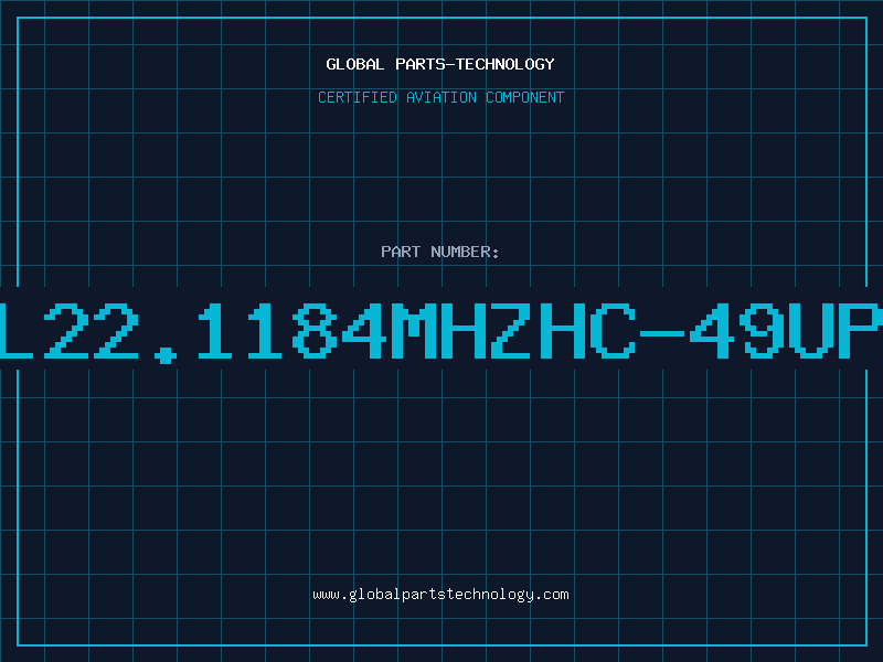 Aviation Part XTAL22.1184MHZHC-49UP30P
