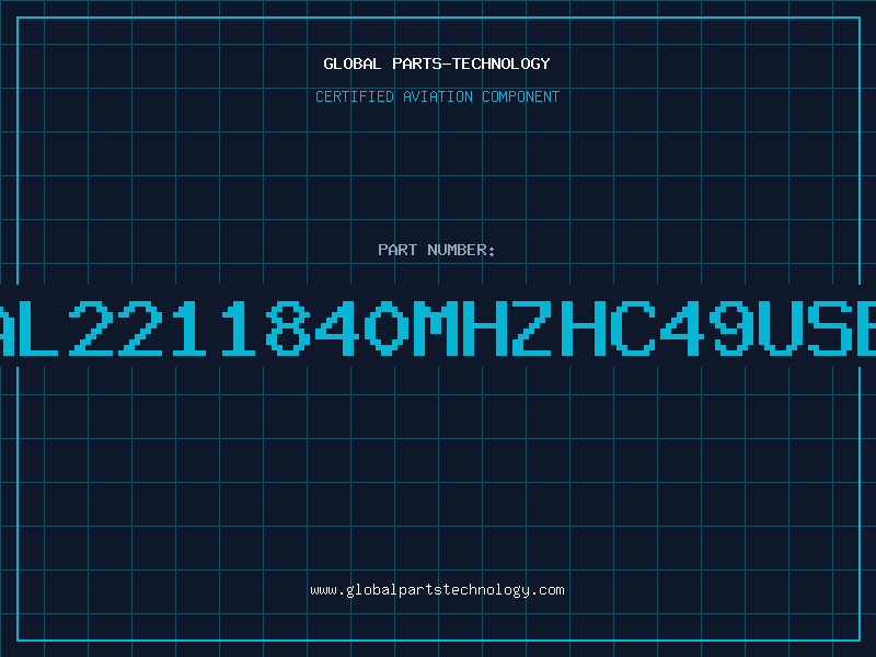 Aviation Part XTAL2211840MHZHC49USERI