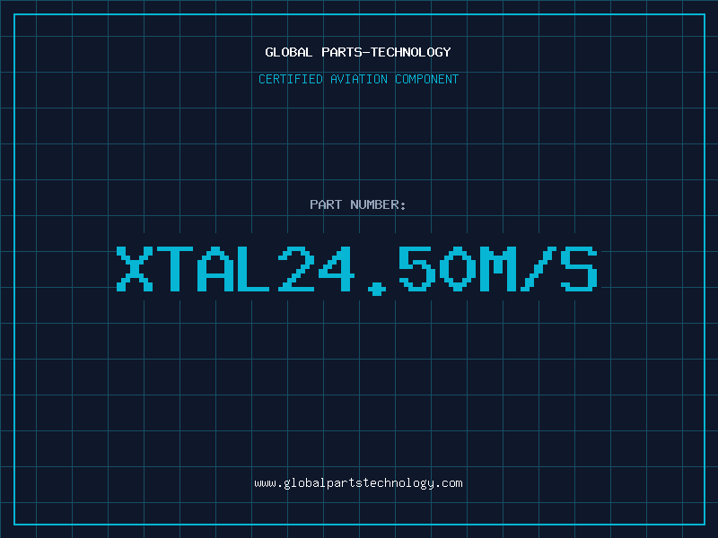 Aviation Part XTAL24.50M/S