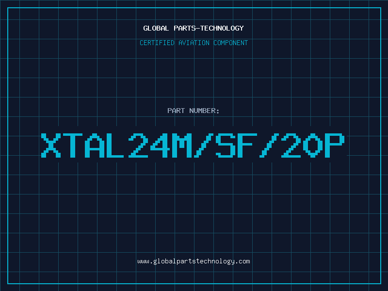 Aviation Part XTAL24M/SF/20P