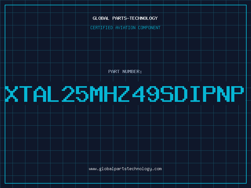 Aviation Part XTAL25MHZ49SDIPNP