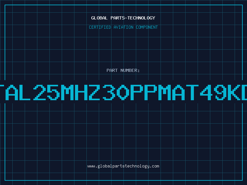 Aviation Part XTAL25MHz30PPMAT49KDS