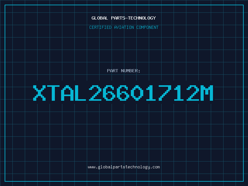 Aviation Part XTAL26601712M