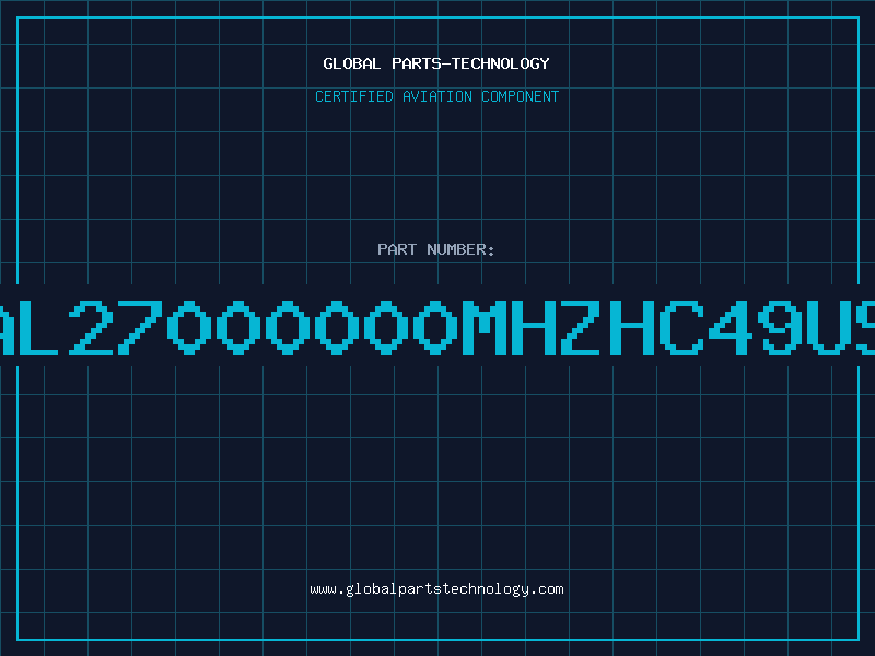 Aviation Part XTAL27000000MHZHC49USER