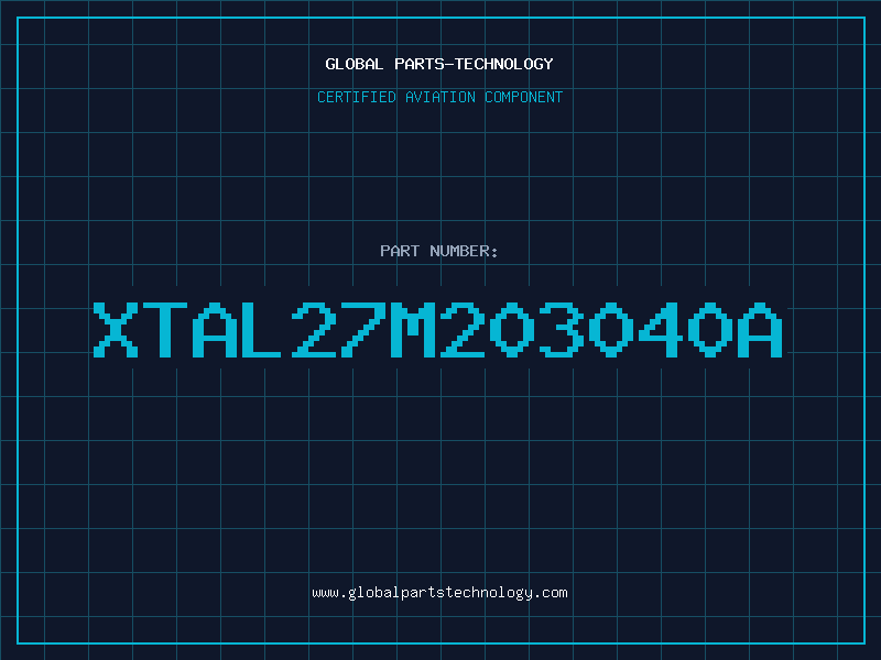 Aviation Part XTAL27M203040A