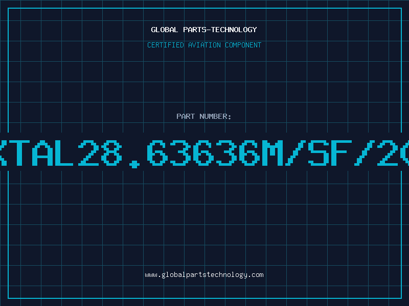 Aviation Part XTAL28.63636M/SF/20