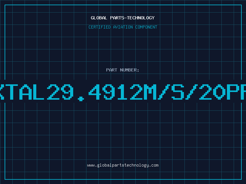 Aviation Part XTAL29.4912M/S/20PF