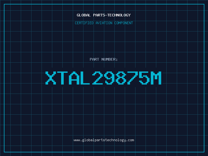 Aviation Part XTAL29875M