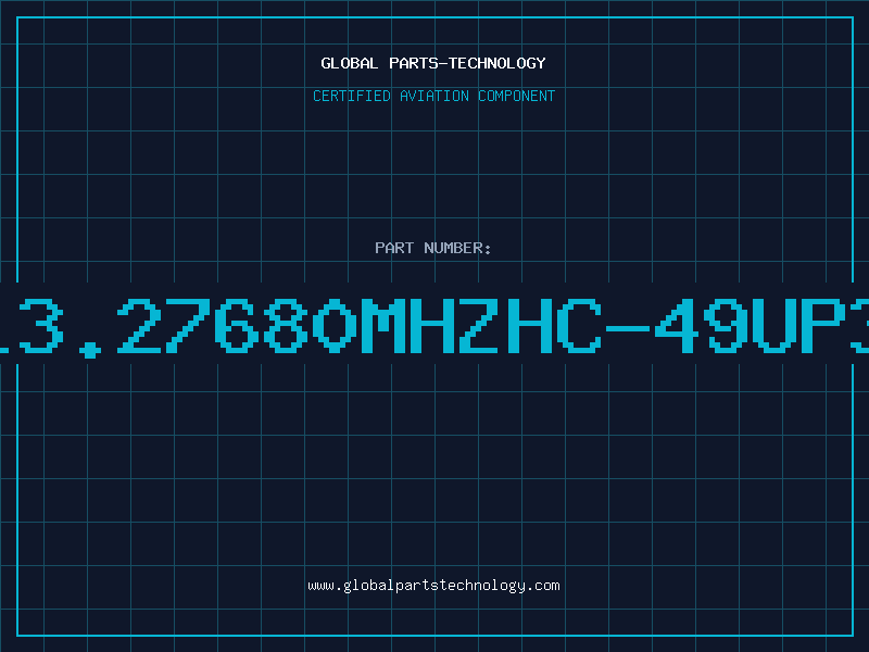 Aviation Part XTAL3.27680MHZHC-49UP32PF