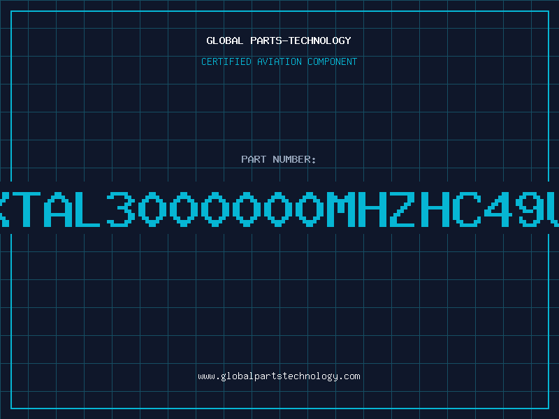 Aviation Part XTAL3000000MHZHC49U