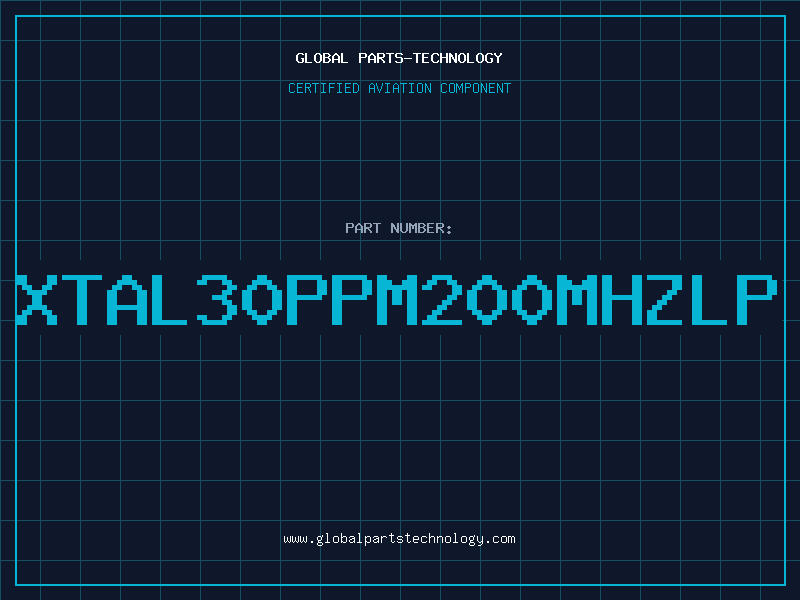 Aviation Part XTAL30ppm200MHzLP