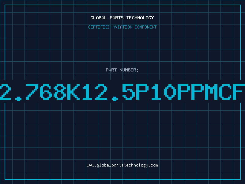 Aviation Part XTAL32.768K12.5P10PPMCFS-308