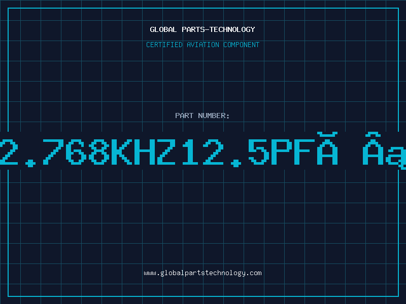 Aviation Part XTAL32.768KHZ12.5pfÂ±20ppm