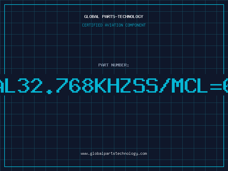 Aviation Part XTAL32.768KHZSS/MCL=6PF