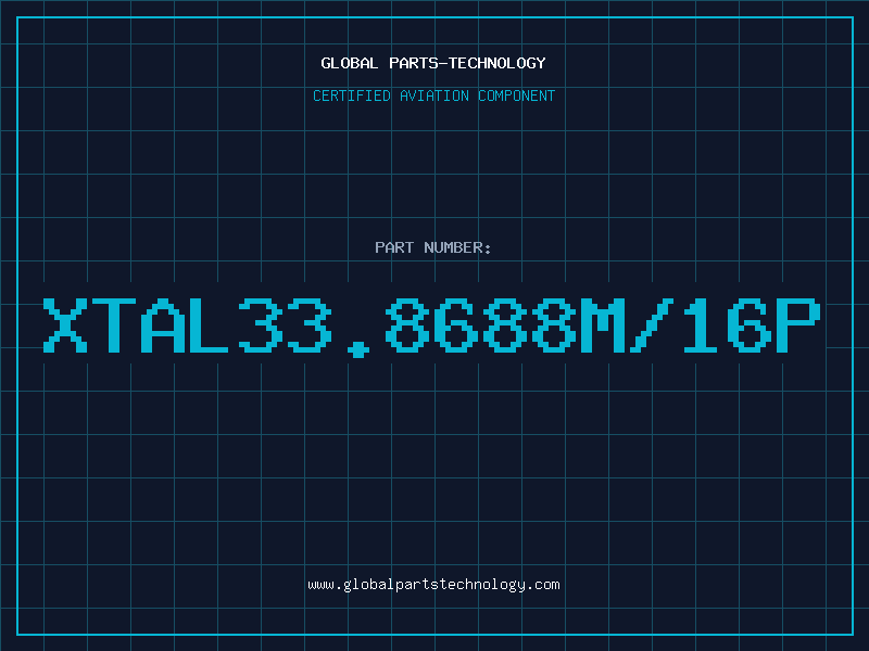 Aviation Part XTAL33.8688M/16P