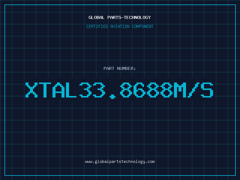 Aviation Part XTAL33.8688M/S