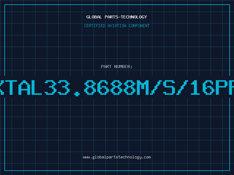 Aviation Part XTAL33.8688M/S/16PF