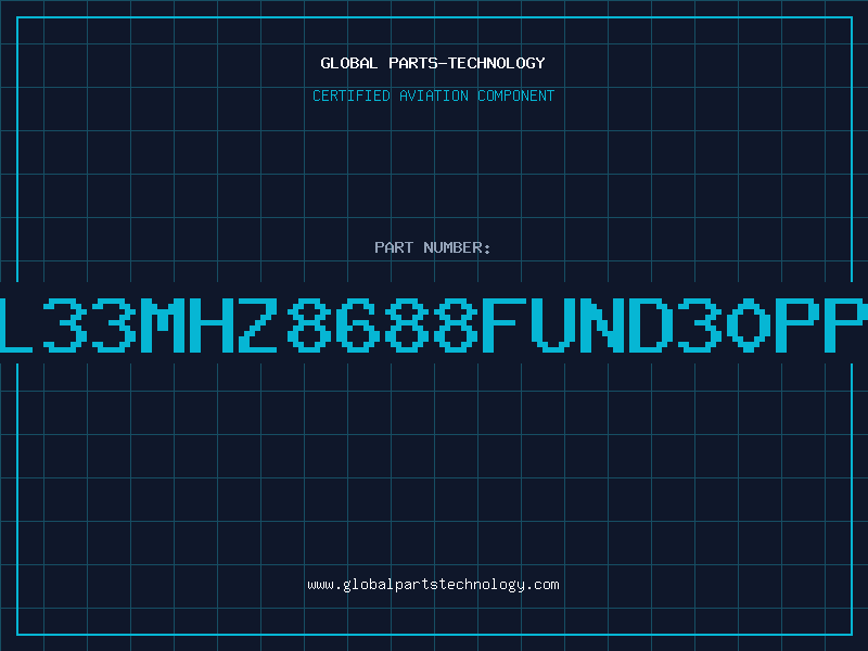 Aviation Part XTAL33MHZ8688FUND30PPMCL