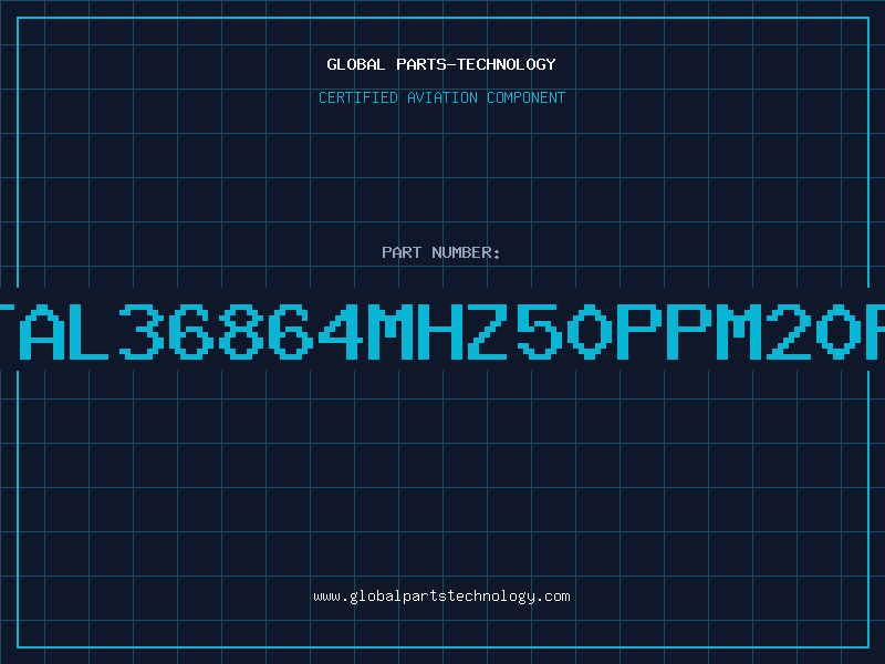 Aviation Part XTAL36864MHZ50PPM20PF