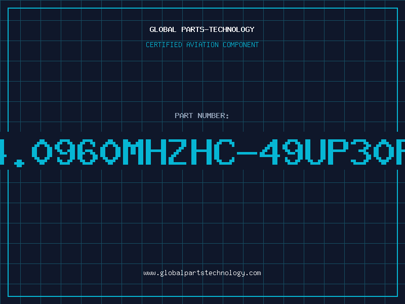Aviation Part XTAL4.0960MHZHC-49UP30PF-TX