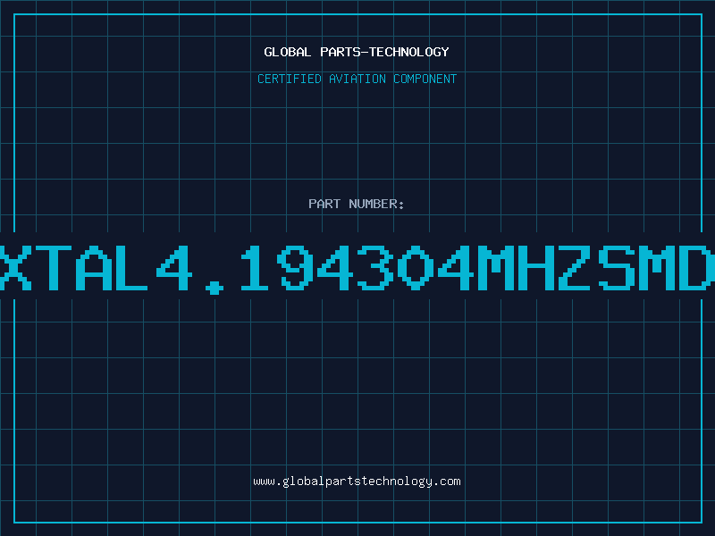 Aviation Part XTAL4.194304MHzSMD